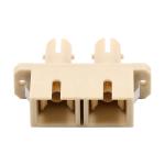 SC Female to ST Female Multimode Duplex Plastic Fiber Optic Adapter – Beige