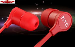 100% Orginal HTC ONE Earphone 3.5MM Connector Jack Built In MIC Super Bass Multi Color