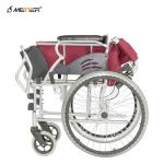 Folding Aluminum Elderly CE Lightweight Manual Wheelchair
