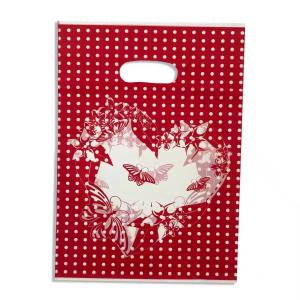 Quality HUAN QIU PE Biodegradable Tote Bags Mailing Bags With Handles wholesale