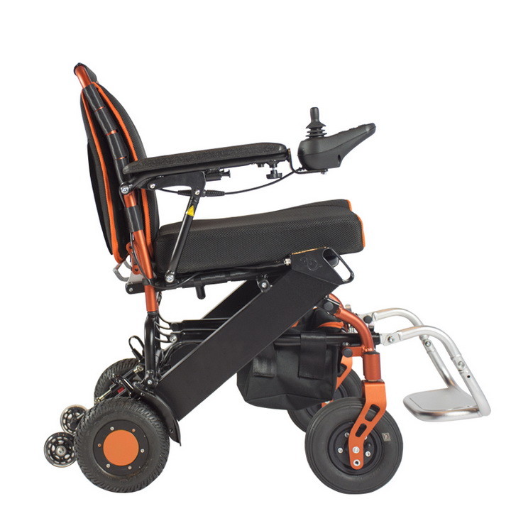 Foldable Motorized Electric Wheelchair For Rehabilitation Therapy