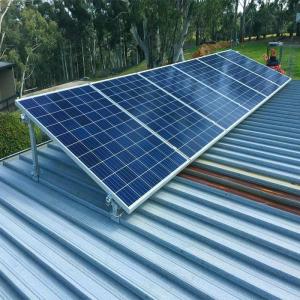 China ISO9001 Galvanized SS304 Solar Panel Roof Mounting Systems on sale