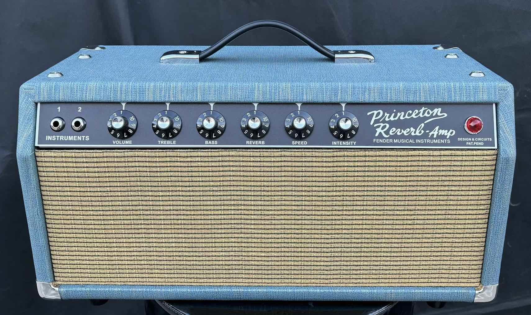 Custom Handwired '64 Custom Princeton Reverb Valve 1x10 Electric Guitar Amplifier Head & Combo