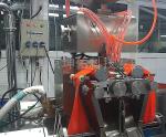 Canabis Oil Softgel Capsule Machine With Porous Stainless Steel Oil Roller