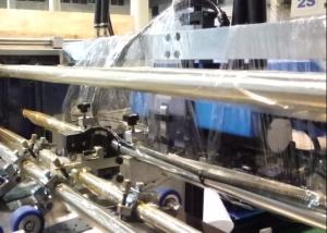 50Hz Paper Lamination Machine , Front Lay Automatic Film Laminating Machine