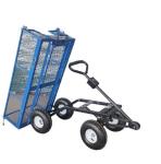 Green Heavy-duty Garden Cart 500-lbs Capacity Hand Trolley Truck Dump Dolly