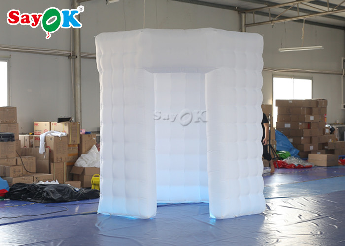 Wedding Photo Booth Hire Octagon Inflatable Photo Booth With Inner Air Blower And Remote Controller