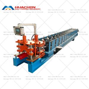 Quality Professional Roof Ridge Cap Roll Forming Machine Low Noise wholesale