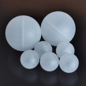 Quality Food Grade Customize Hollow Plastic Balls 8mm 20mm Polished PP In White wholesale