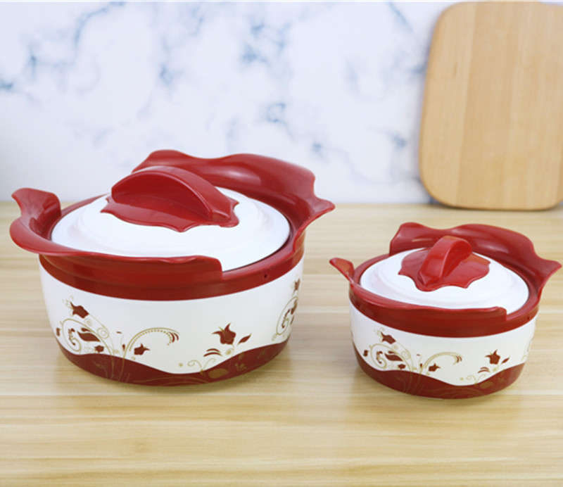 4pcs magnolia flower pot 410 stainless steel casserole hot pot set with lid cover