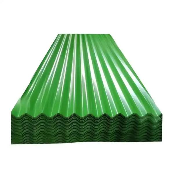 6m Color Corrugated Steel Aluminum Plate Sheet Galvanize Zinc PPGI Metal Roofing