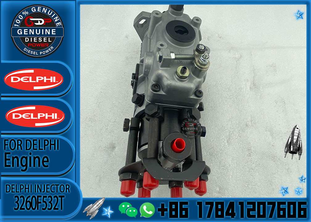 High Pressure Fuel Injection Pump 3660F230T V3660F230T 3260F532T 6 Cylinder For PERKINS DPA Engine
