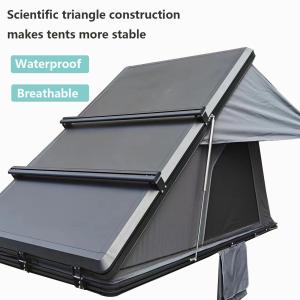 Quality Customized 3-4 Person Triangle Rooftop Tent 4x4 For Van Truck SUV wholesale