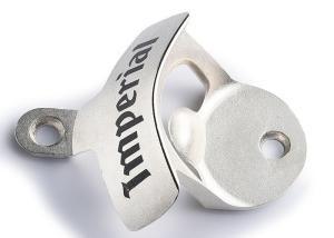 Quality Wall Mounted Metal Bottle Opener CNC Lathe Die Casting Bottle Opener 85*65mm wholesale
