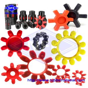 Quality NFK Brand Excavator Rubber Star Coupling Air CC MT GR GS L Series Compressor Rubber Tyre Flexible Coupling wholesale