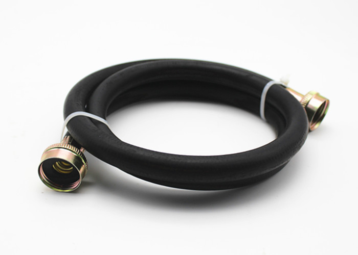 10 Bar 3/8" Inch 1.5M Black Washing Machine Inlet Hoses Assembly