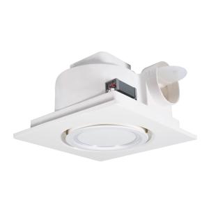 Quality OEM ODM White Louvers Round Exhaust Silent Bathroom Ventilation Fans wholesale