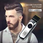 Cordless Electric Waterproof Hair Trimmer Groin Mens Body Skinsafe