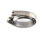 3.0 Inch Galvanized SS201 Exhaust Pipe Connector Clamp