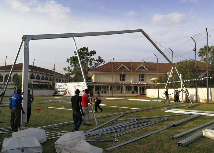 Aluminum Luxury 20x50m Event Party Tent For Dinner