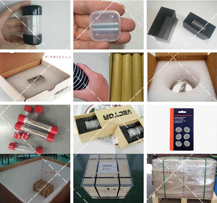Gold Coated Neodymium Radial Magnetized Big Ring Magnet for in Industrial Applications