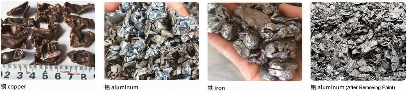 Hydraulic Scrap Radiator Scrap Car Bicycle Shredder Waste Steel Iron Scrap Copper and Aluminum Crusher