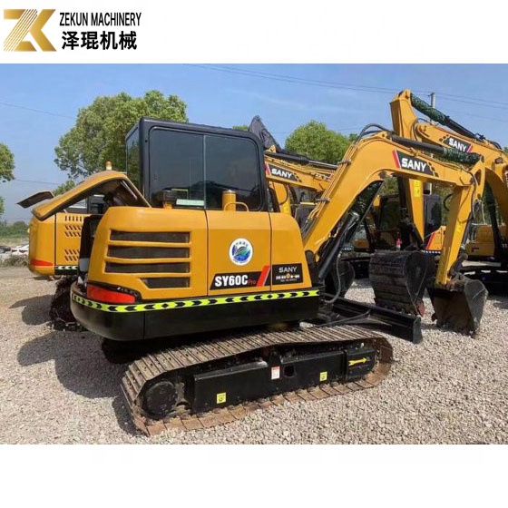 36KW Second Hand Mini Excavator Sany SY60 Excavator SY 60C for Within Your Budget