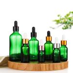 Private Label Oil Bottles 5ml 10ml 15ml 30ml 50ml 100ml Frosted Glass Dropper