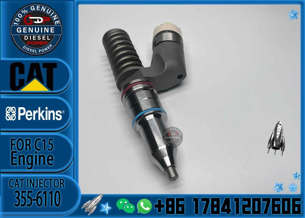 CAI Fuel Injector For C15 C18 Engine Excavator 365C 374D Injectors 2530618 3556110 355-6110 253-0618