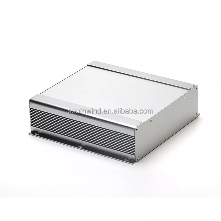 Custom Electronic Shell Prototype Aluminum Extrusion Enclosure with Customized Design