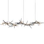Postmodern Thorn Designer Chandeliers Creative Living Room Villa black
