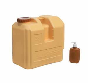 Quality Yellow Rectangle Plastic Outdoor Water Tank With Logo Printing wholesale