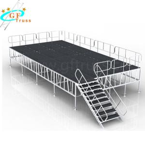 Quality Mobile T6 Aluminium Stage Platform For Outdoor Concert wholesale