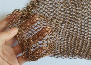 Quality 10mm Round Hole Metal Ring Mesh 304 Stainless Steel wholesale