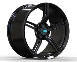 Quality Gloss Black 1 Piece Forged Wheels ET10 5x112 19 Inch Wheels wholesale