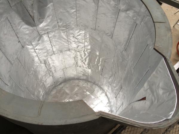 High Temperature Resist Nano Insulation Board Steel Ladle Refractory Lining