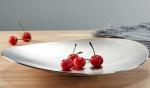 Dessert Basin SS304 Fruit Plate Metal Houseware Sand Polishing