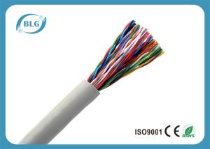 Quality Communication Multi Cores Telephone Line Cable 10 To 50 Pairs HDPE PVC Jacket wholesale
