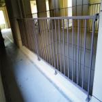 Exterior Steel Aluminium Balcony Balustrades Stainless Steel Railing Vertical
