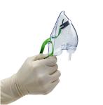 DEHP Free Plastic Elongated Oxygen Mask Medical Grade PVC