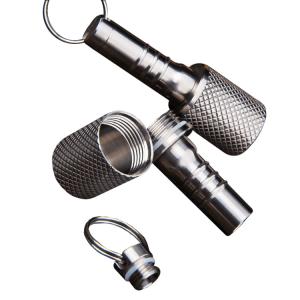 Quality Waterproof Aluminum Travel Pill Holder Keychain wholesale