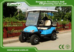 Quality Powerful Four Person Electric Hunting Carts , Beach Utility Golf Cart wholesale