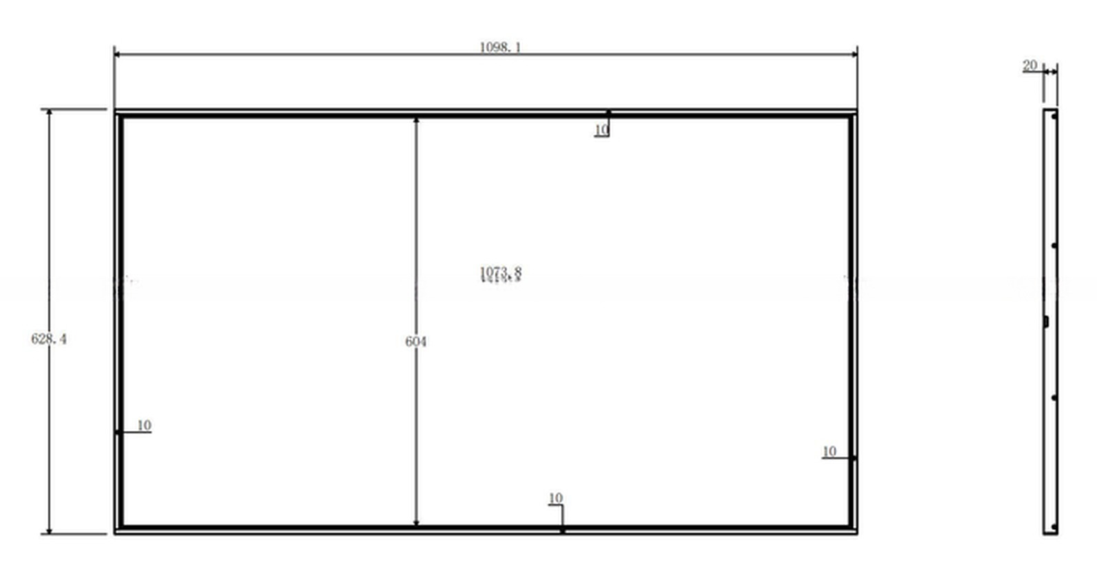 49" 50" Inch TFT LCD LED super bright billboard Linux Android network Advertising totem display