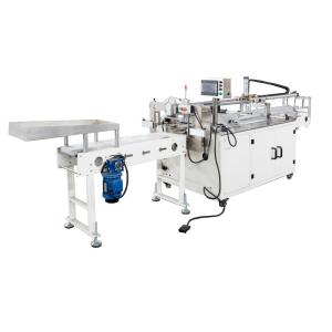 Quality Easy Operation Multi Rolls Toilet Paper Wrapping Machine Semi Automatic 8bags/min wholesale