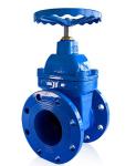 jis bs din f4 f5 Pn16 Ductile Iron Dn600 Sluice Valve Resilient Seat Gate Valves