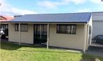 Light Gauge Steel Frame Prefabricated Bungalow , Cheap Earthquake Prefab