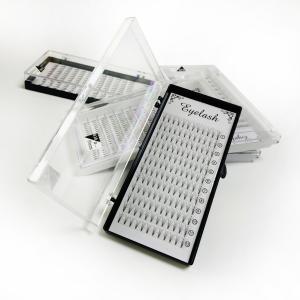 Quality Cruelty Free Russian Volume Fan Lashes 100% Handmade Craft For Makeup wholesale