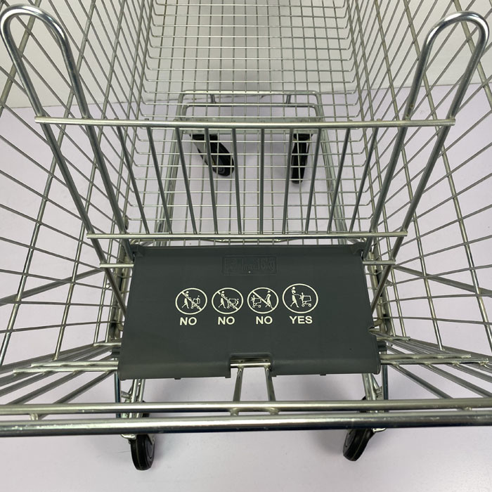 240L Warehouse style Australia Type Supermarket Shopping Cart High Capacity Supermarket Shopping Trolley