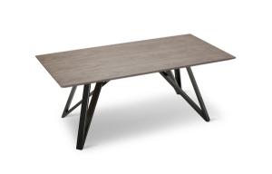 Quality 6 seater wood dining table wholesale furniture wholesale