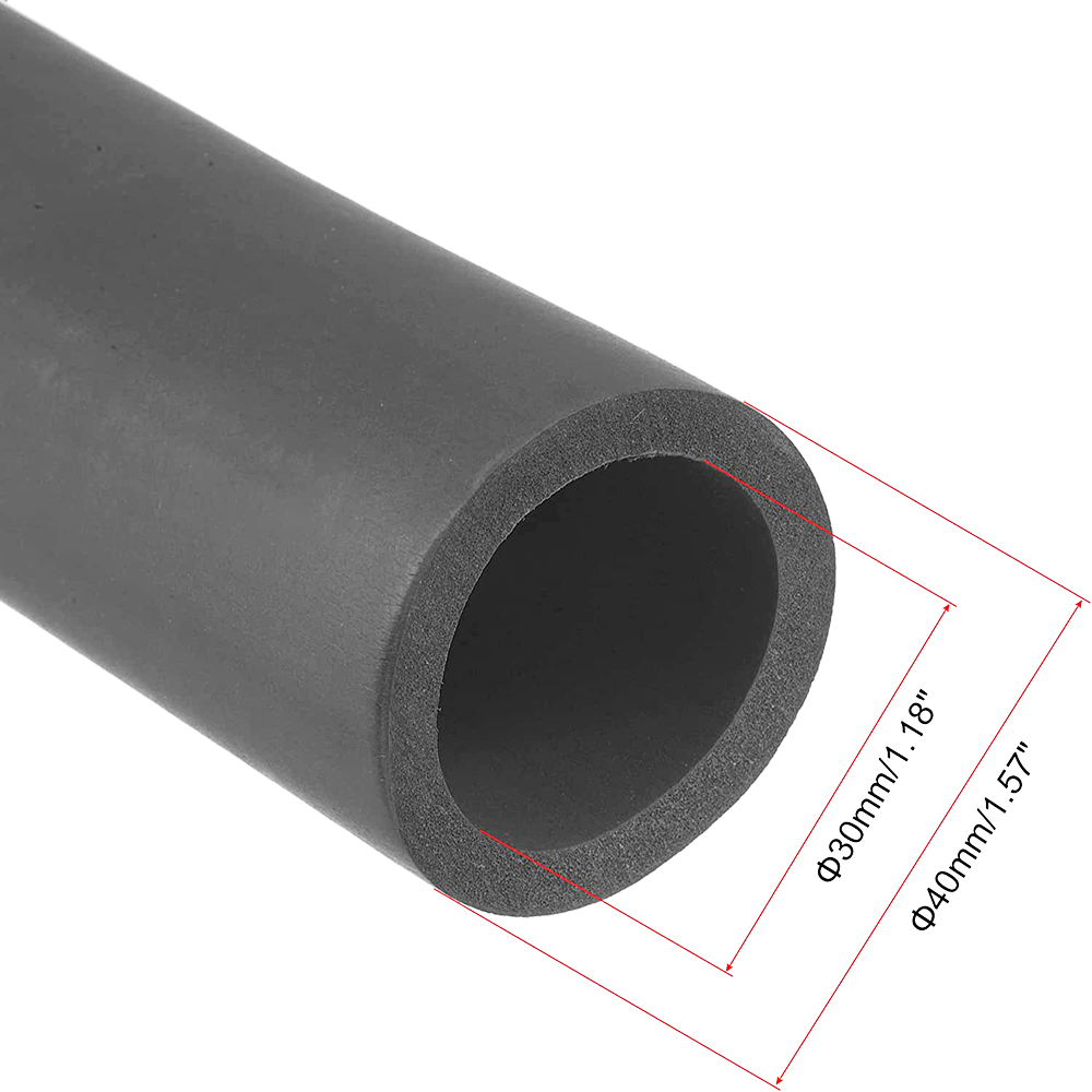 Soft Cotton Hollow Protective Cover Insulation Rubber Foam Tube with Cord as Requested